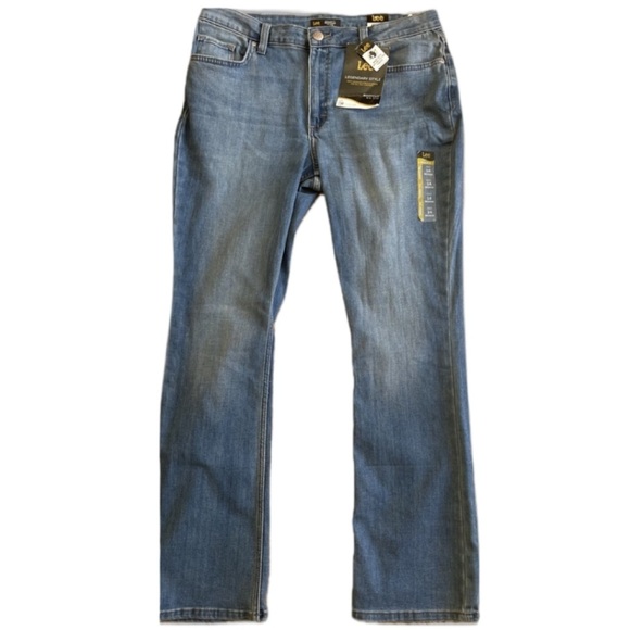 Lee Women's Legendary Mid Rise Bootcut Jean Heritage Fade Wash Size 14 NEW NWT - Picture 3 of 13